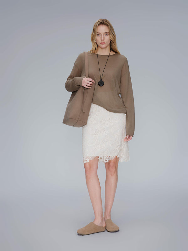 Serre Jupe en Dentelle